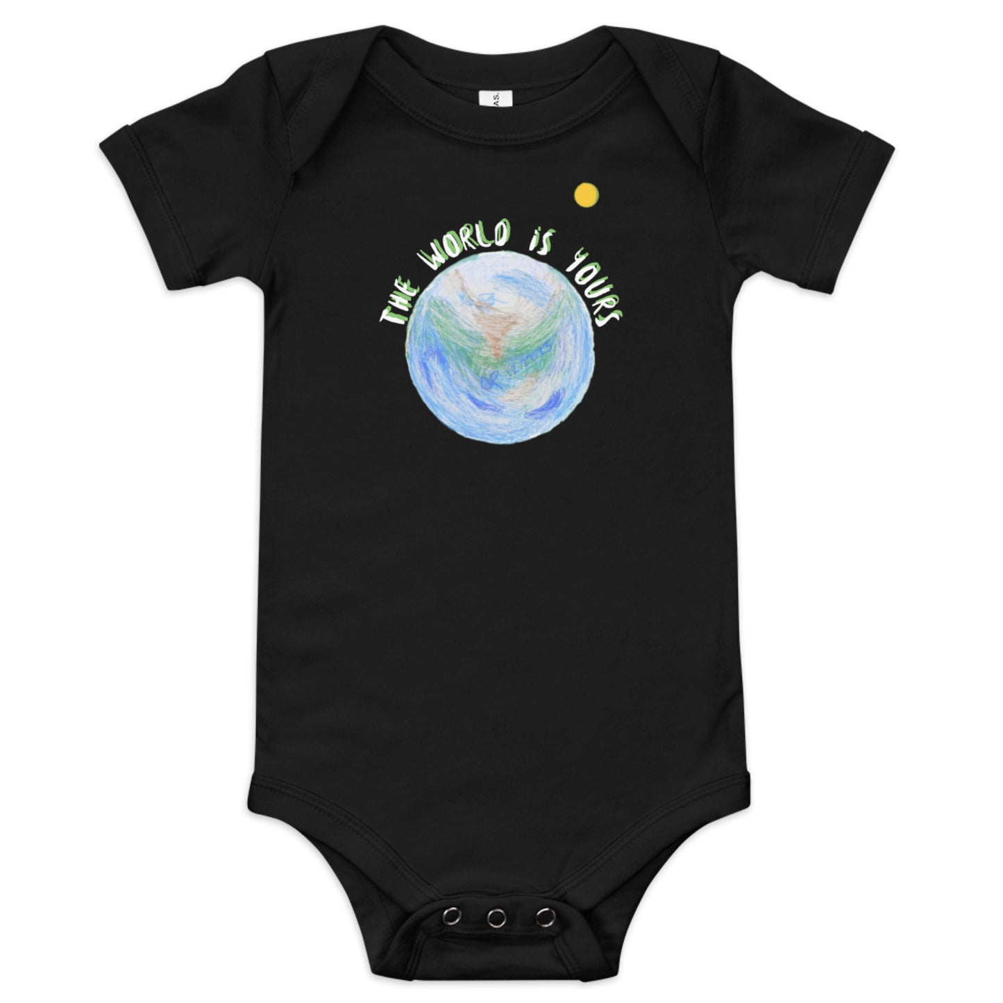 Christopher Joyce Your World Baby short sleeve one piece