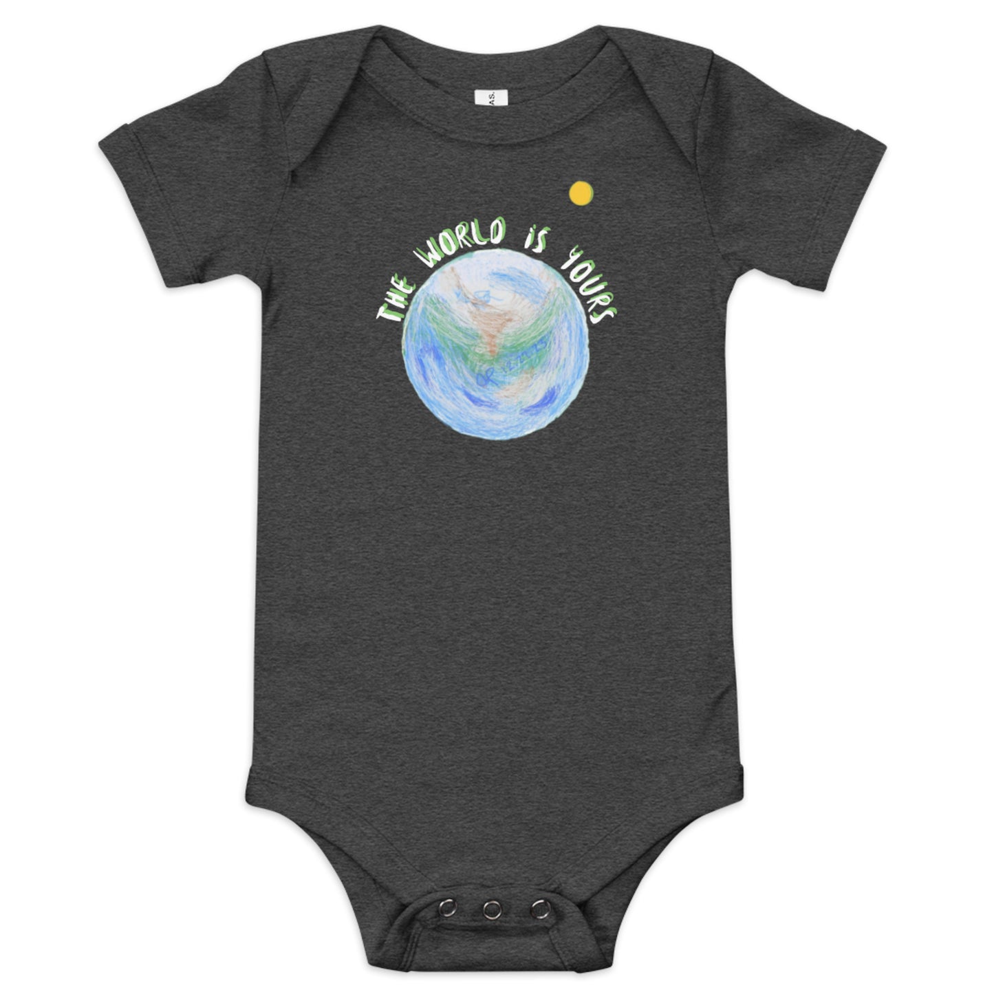 Christopher Joyce Your World Baby short sleeve one piece