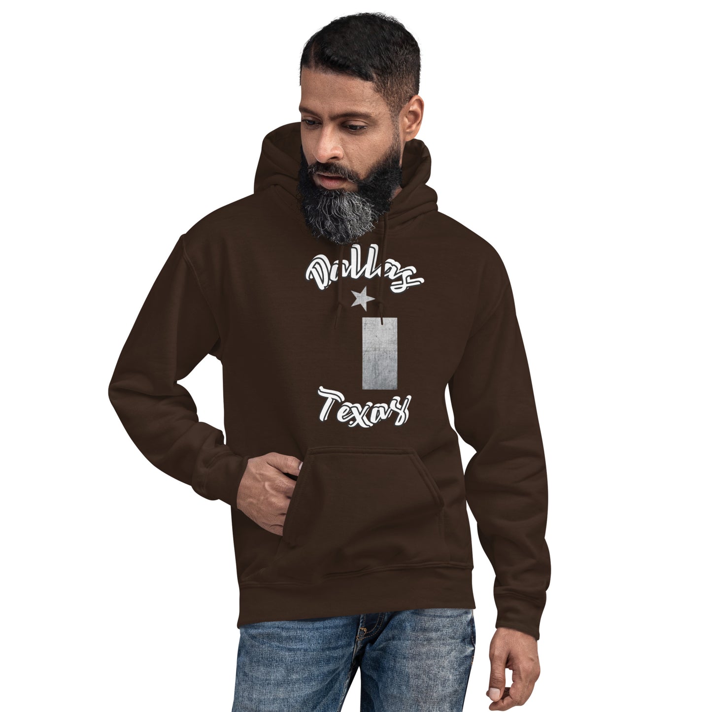 Christopher Joyce Faded Dallas Unisex Hoodie