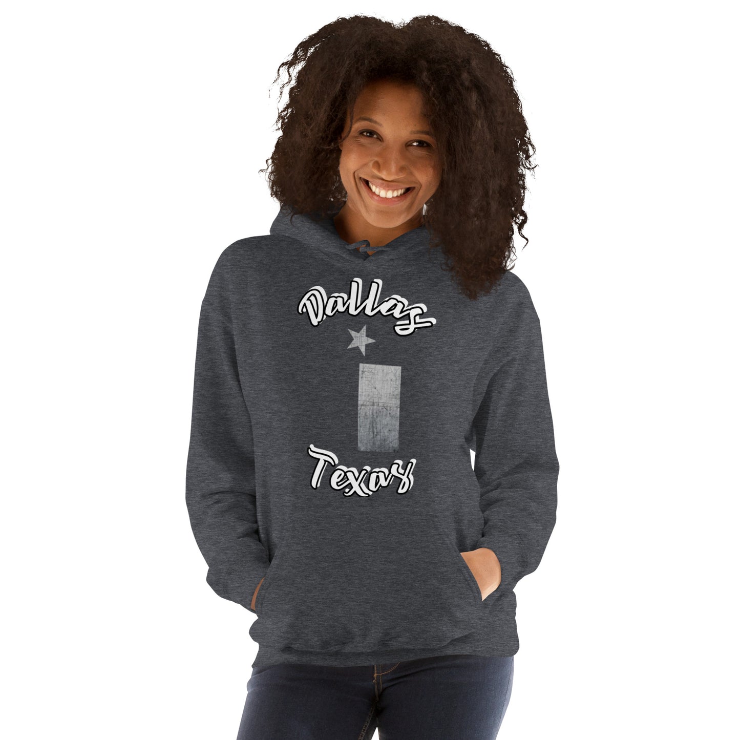 Christopher Joyce Faded Dallas Unisex Hoodie