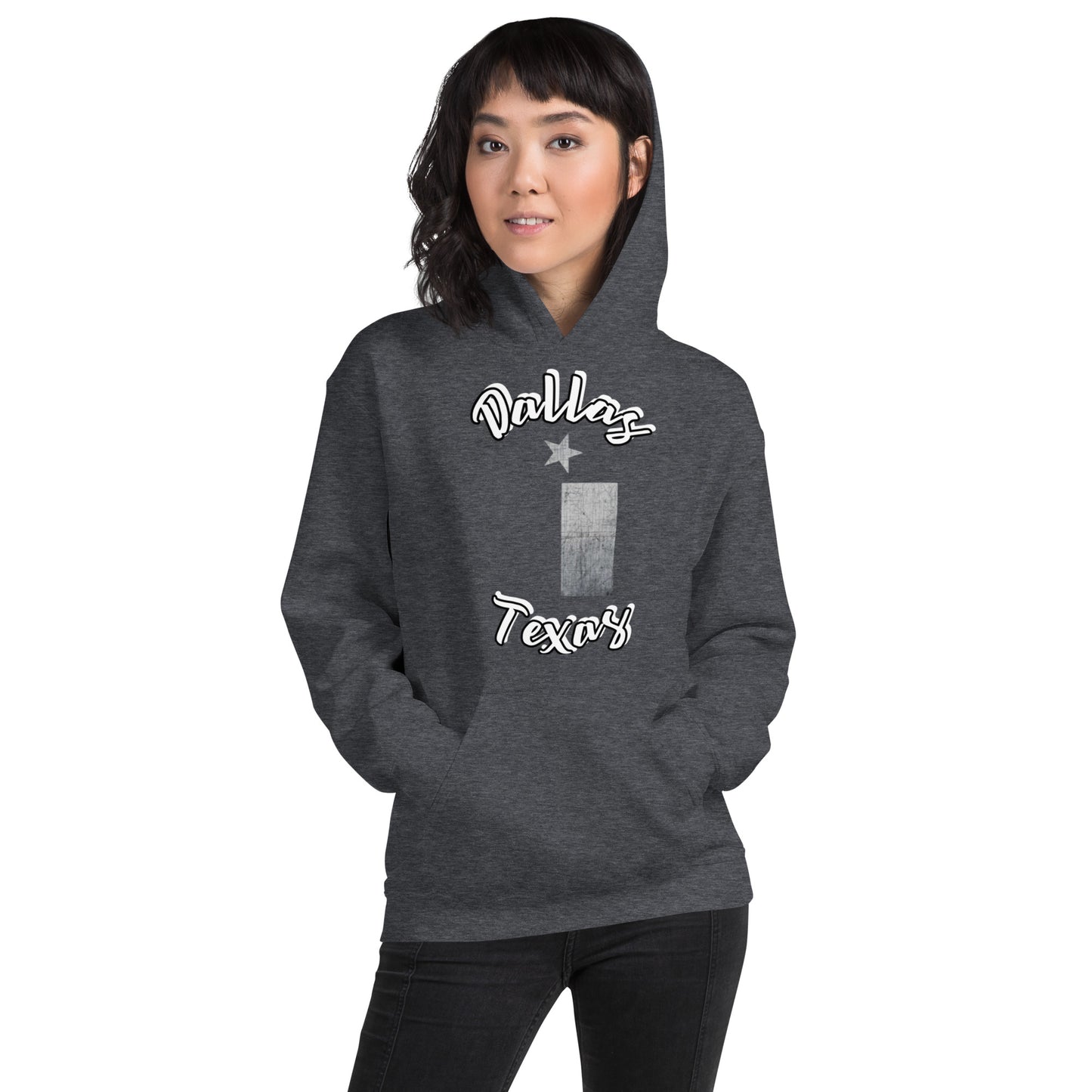 Christopher Joyce Faded Dallas Unisex Hoodie