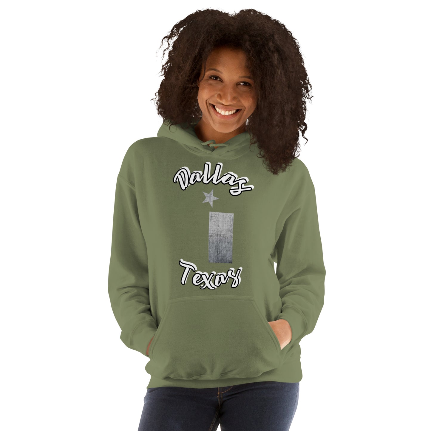 Christopher Joyce Faded Dallas Unisex Hoodie