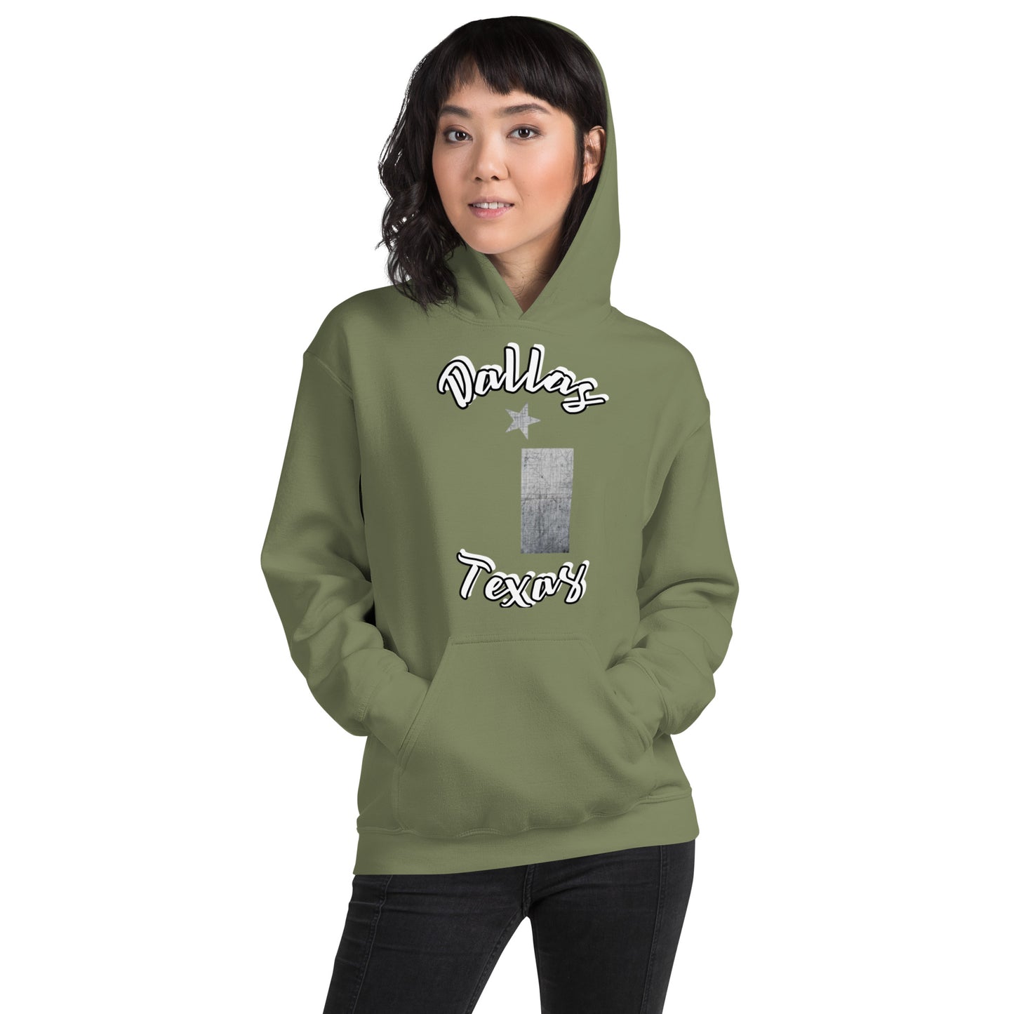 Christopher Joyce Faded Dallas Unisex Hoodie