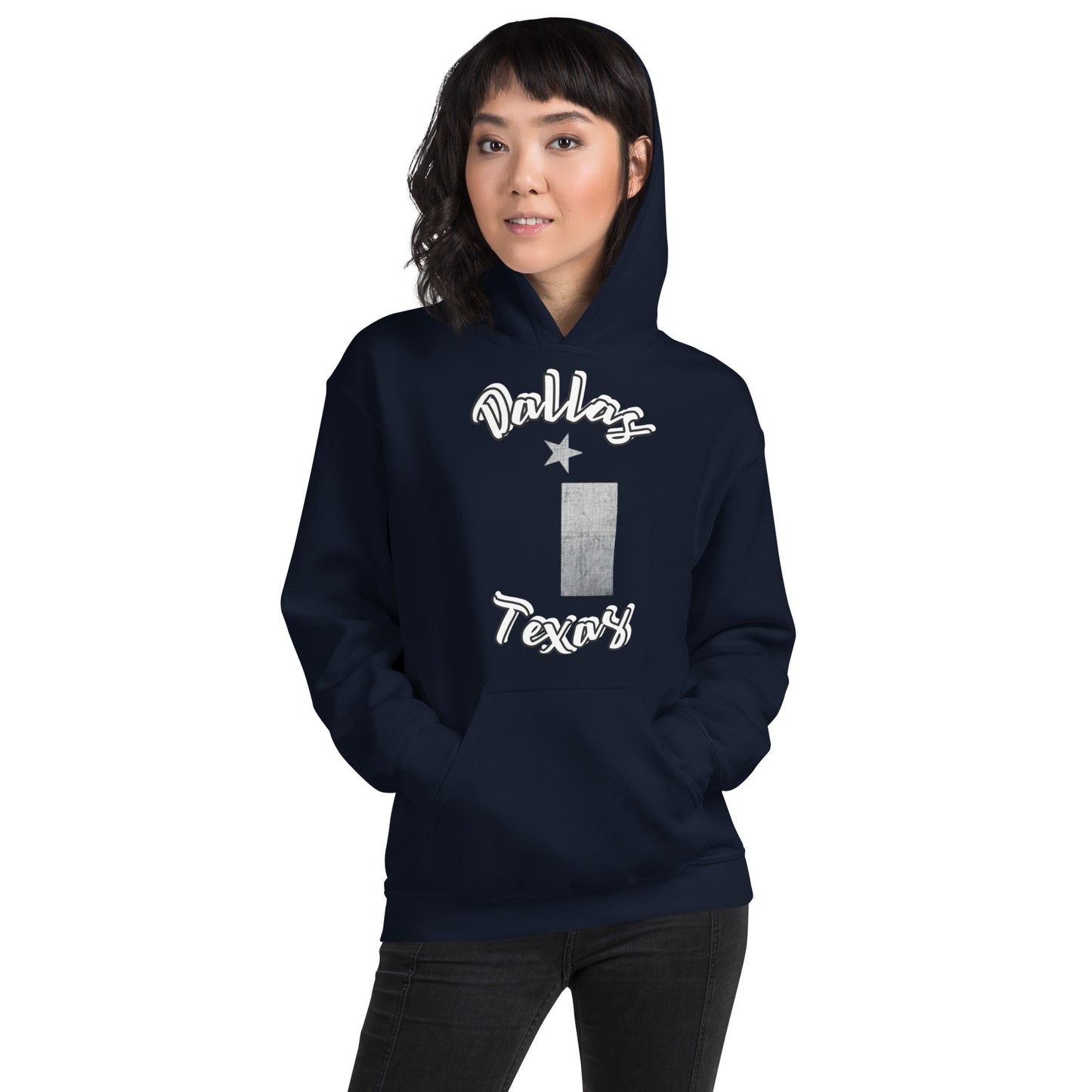 Christopher Joyce Faded Dallas Unisex Hoodie