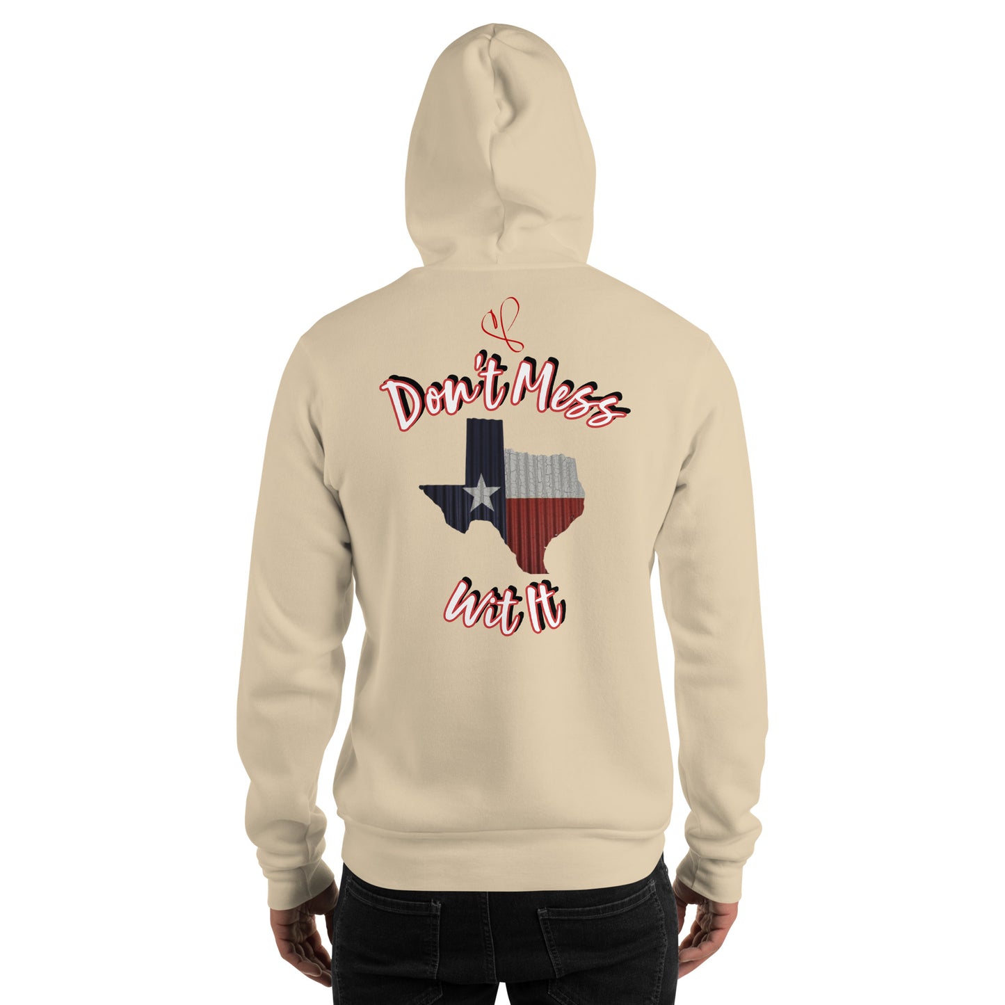 Christopher Joyce Faded Dallas Unisex Hoodie