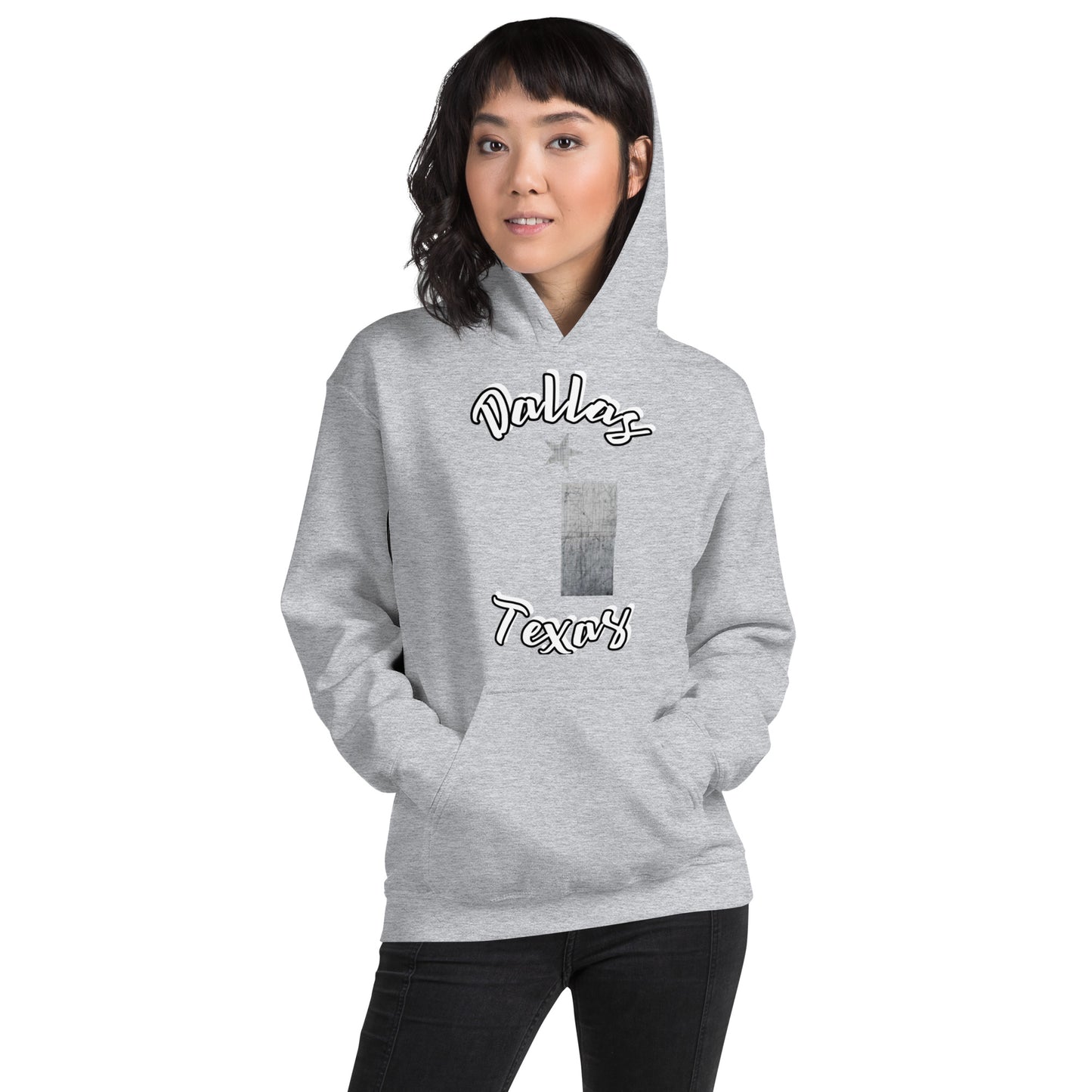 Christopher Joyce Faded Dallas Unisex Hoodie