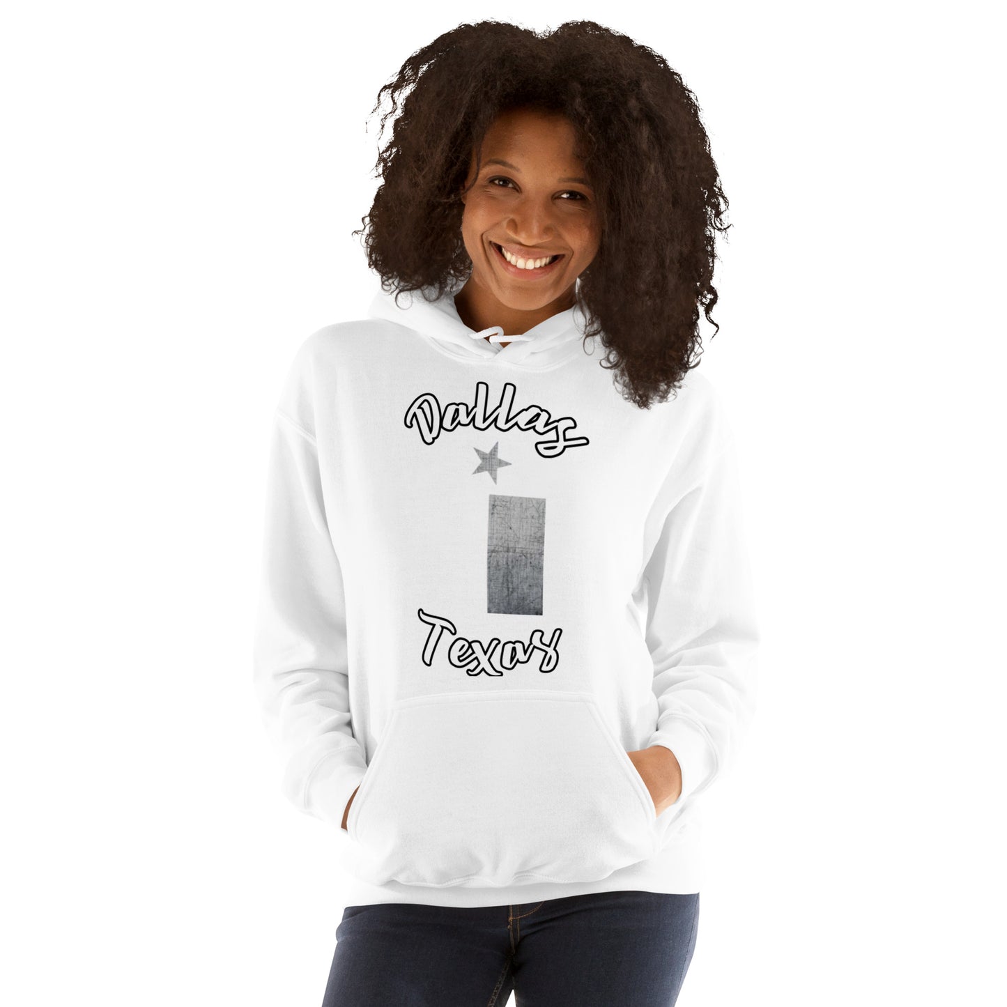 Christopher Joyce Faded Dallas Unisex Hoodie