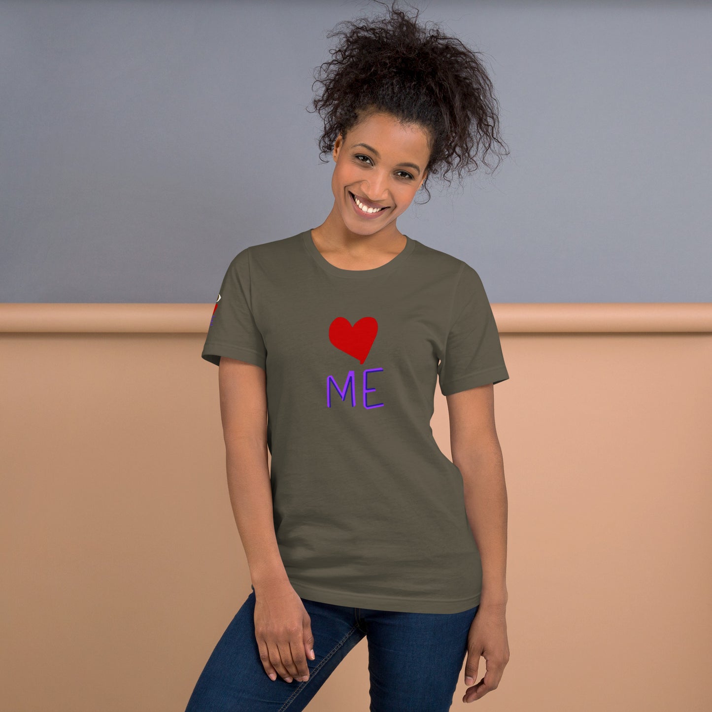 Eye Love Me- Brown Eyes Unisex t-shirt