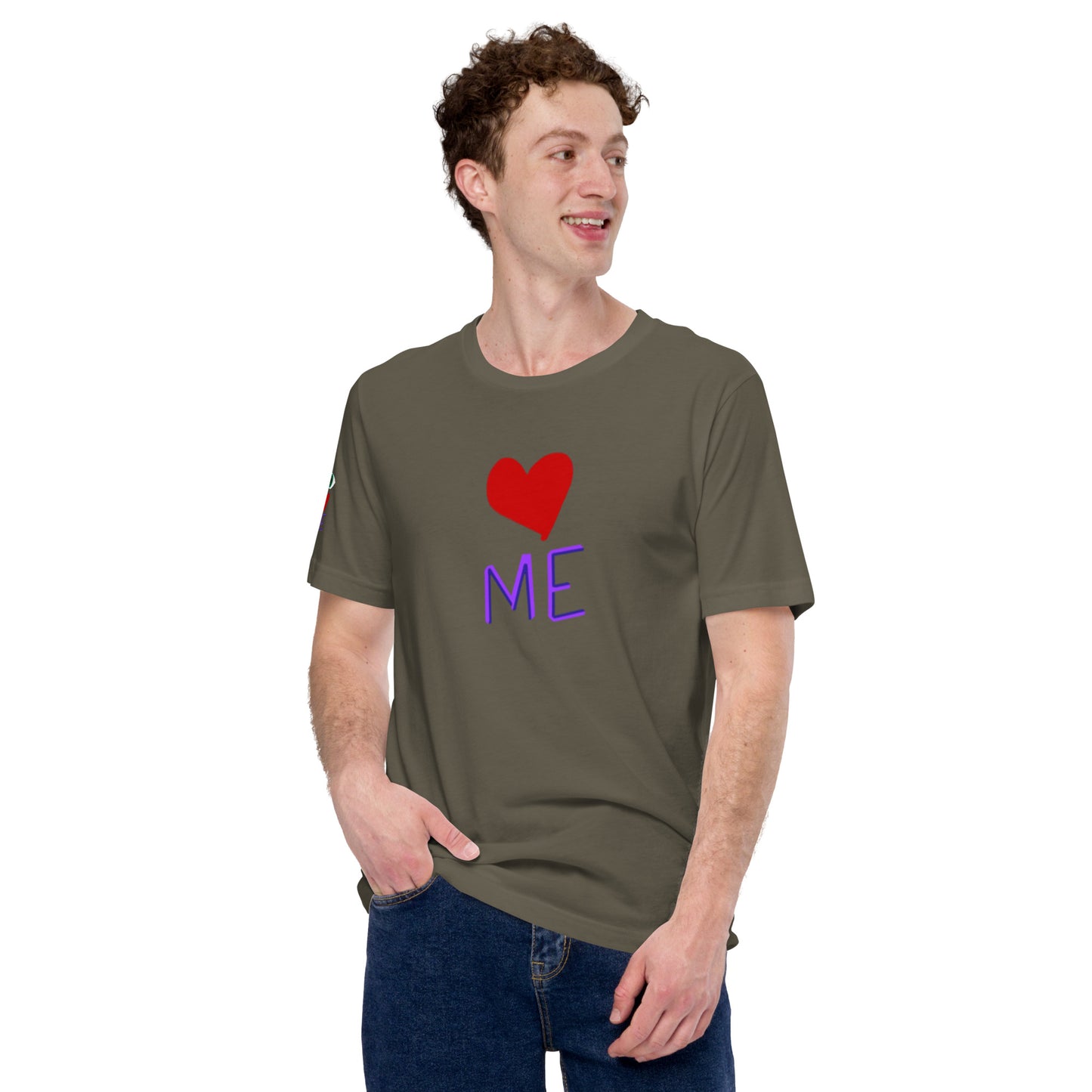 Eye Love Me- Green Eyes Unisex t-shirt