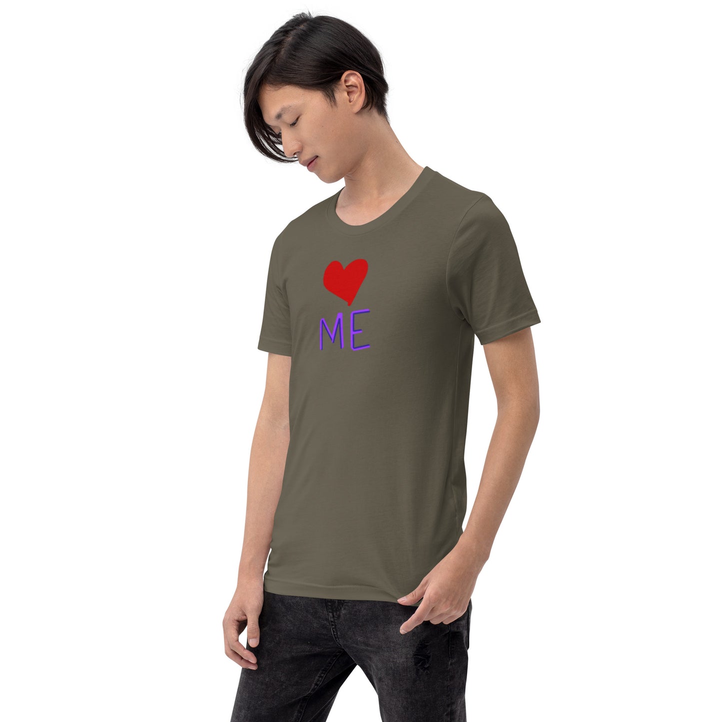 Eye Love Me- Rainbow Eyes Unisex t-shirt