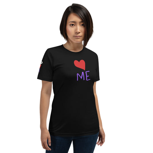 Eye Love Me- Grey Eyes Unisex t-shirt