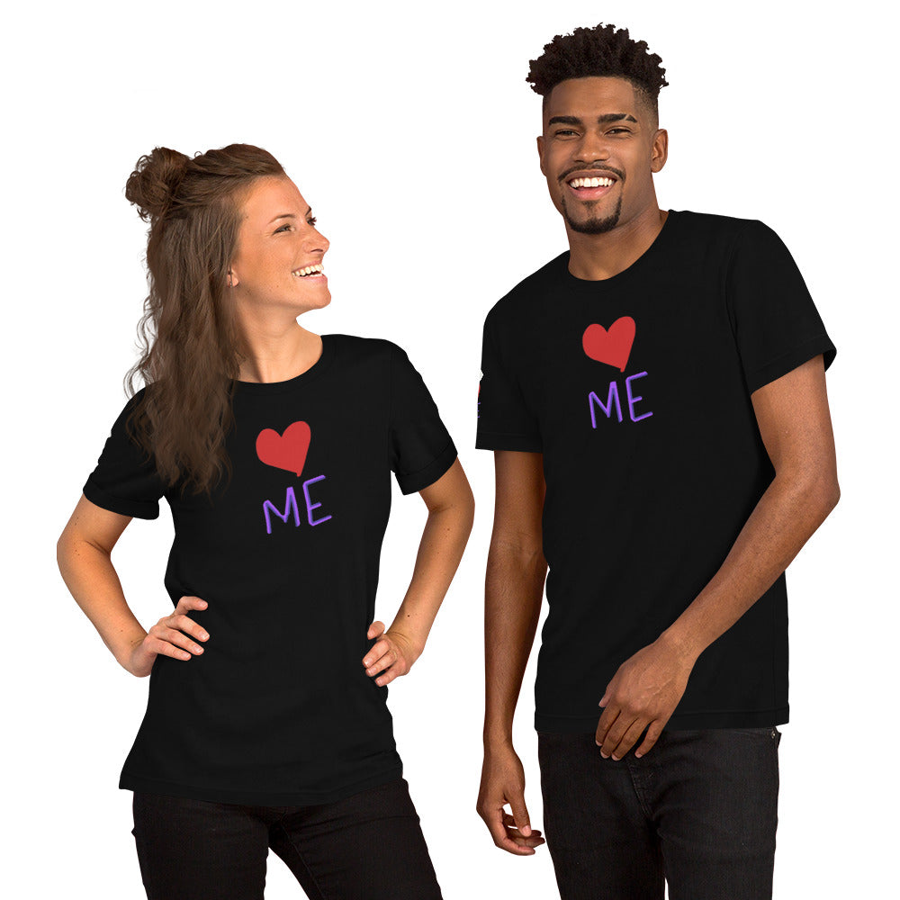 Eye Love Me- Grey Eyes Unisex t-shirt