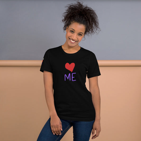 Eye Love Me- Brown Eyes Unisex t-shirt