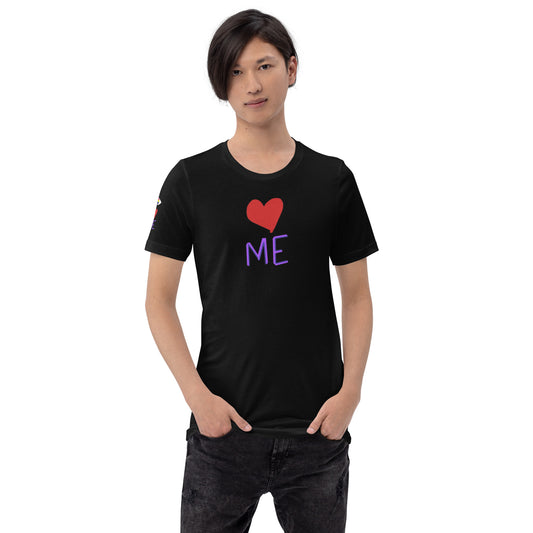 Eye Love Me- Rainbow Eyes Unisex t-shirt