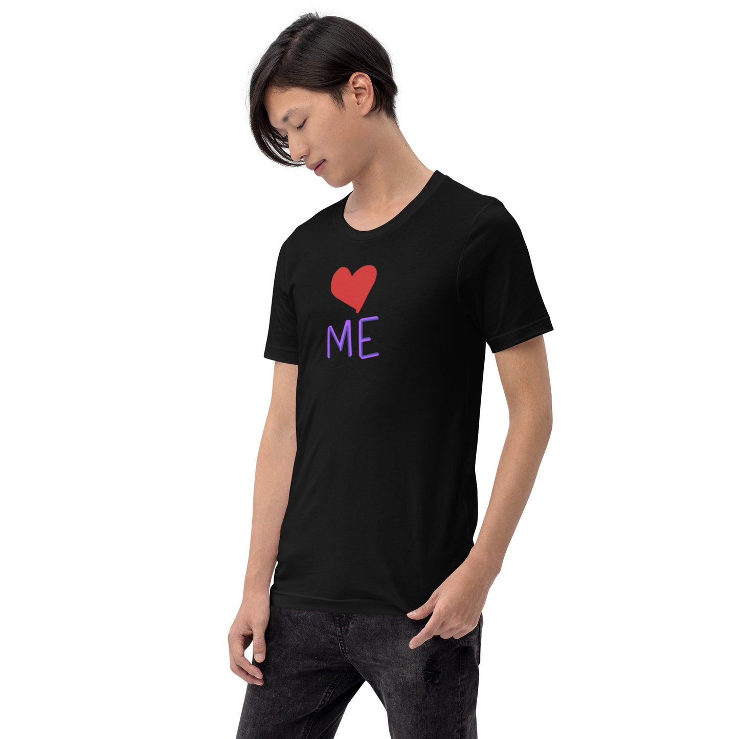 Eye Love Me- Rainbow Eyes Unisex t-shirt