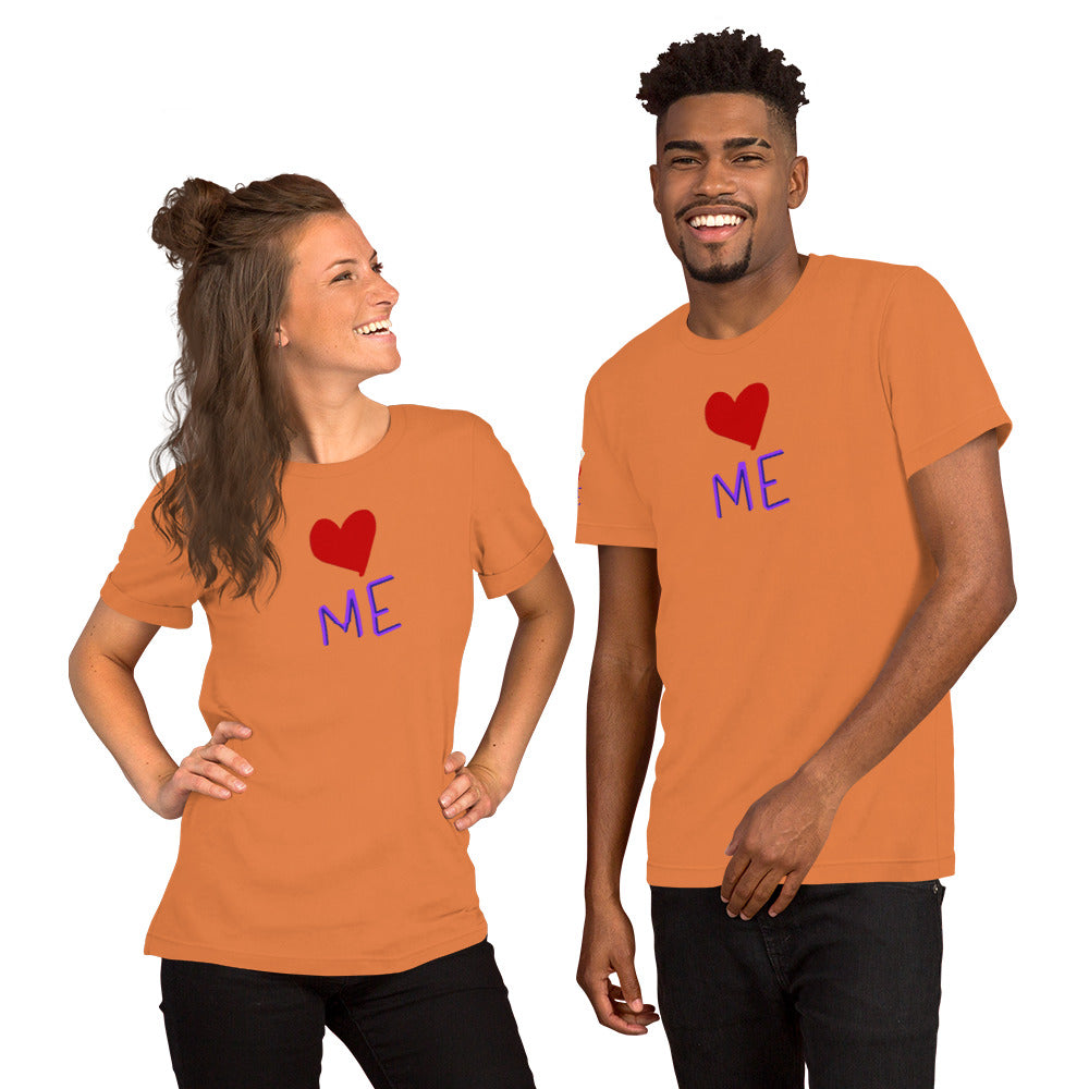 Eye Love Me- Grey Eyes Unisex t-shirt