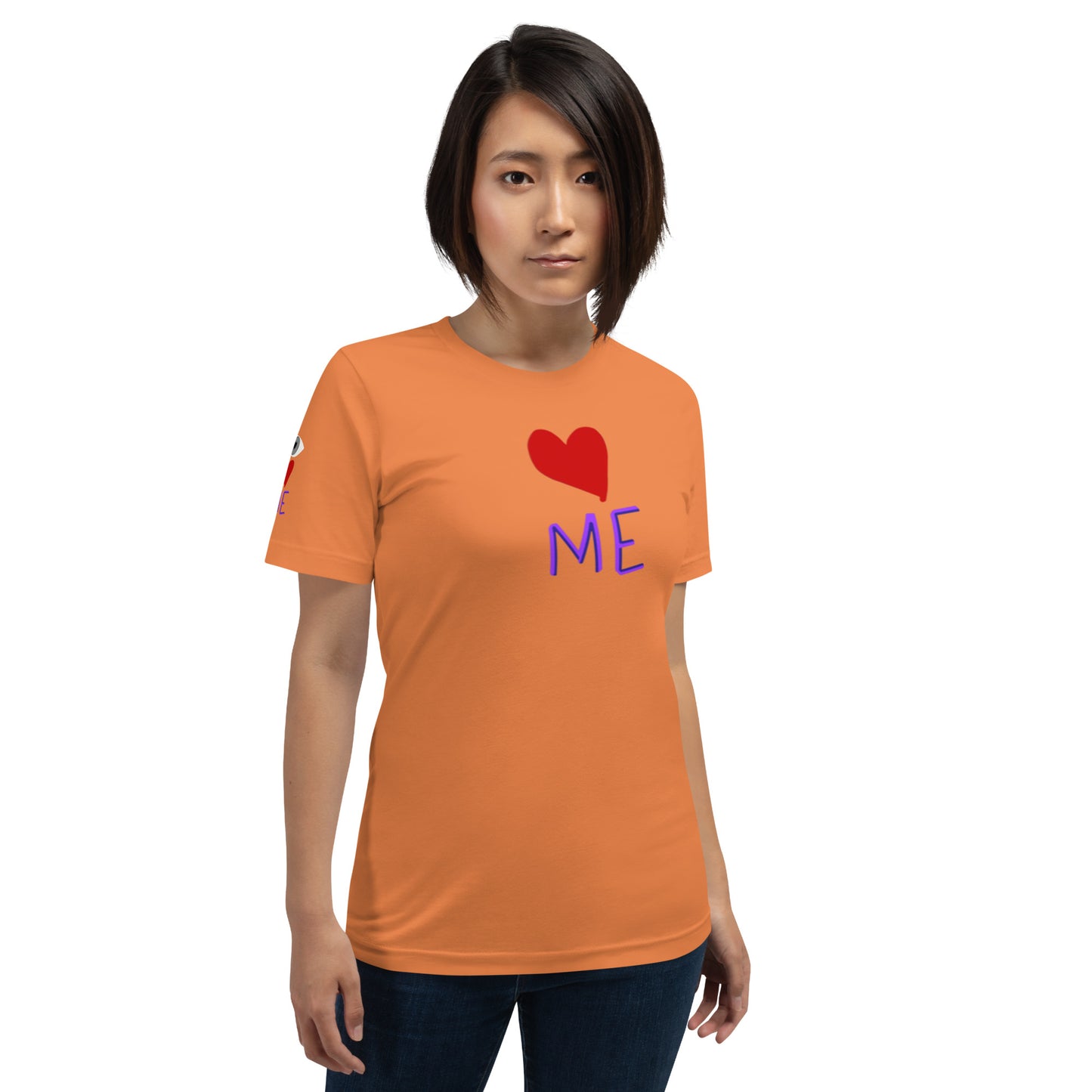 Eye Love Me- Grey Eyes Unisex t-shirt