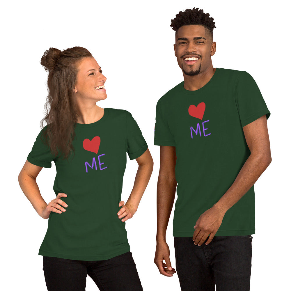 Eye Love Me- Grey Eyes Unisex t-shirt