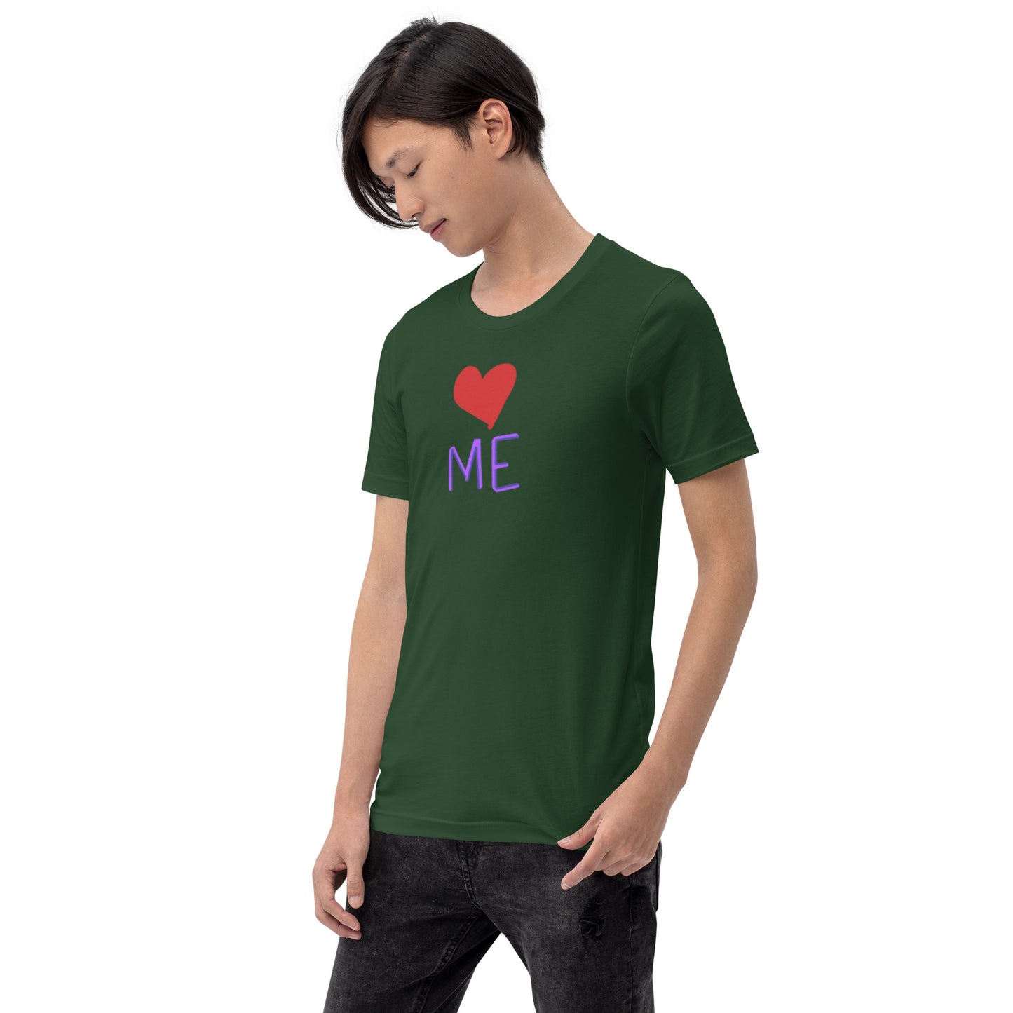 Eye Love Me- Rainbow Eyes Unisex t-shirt