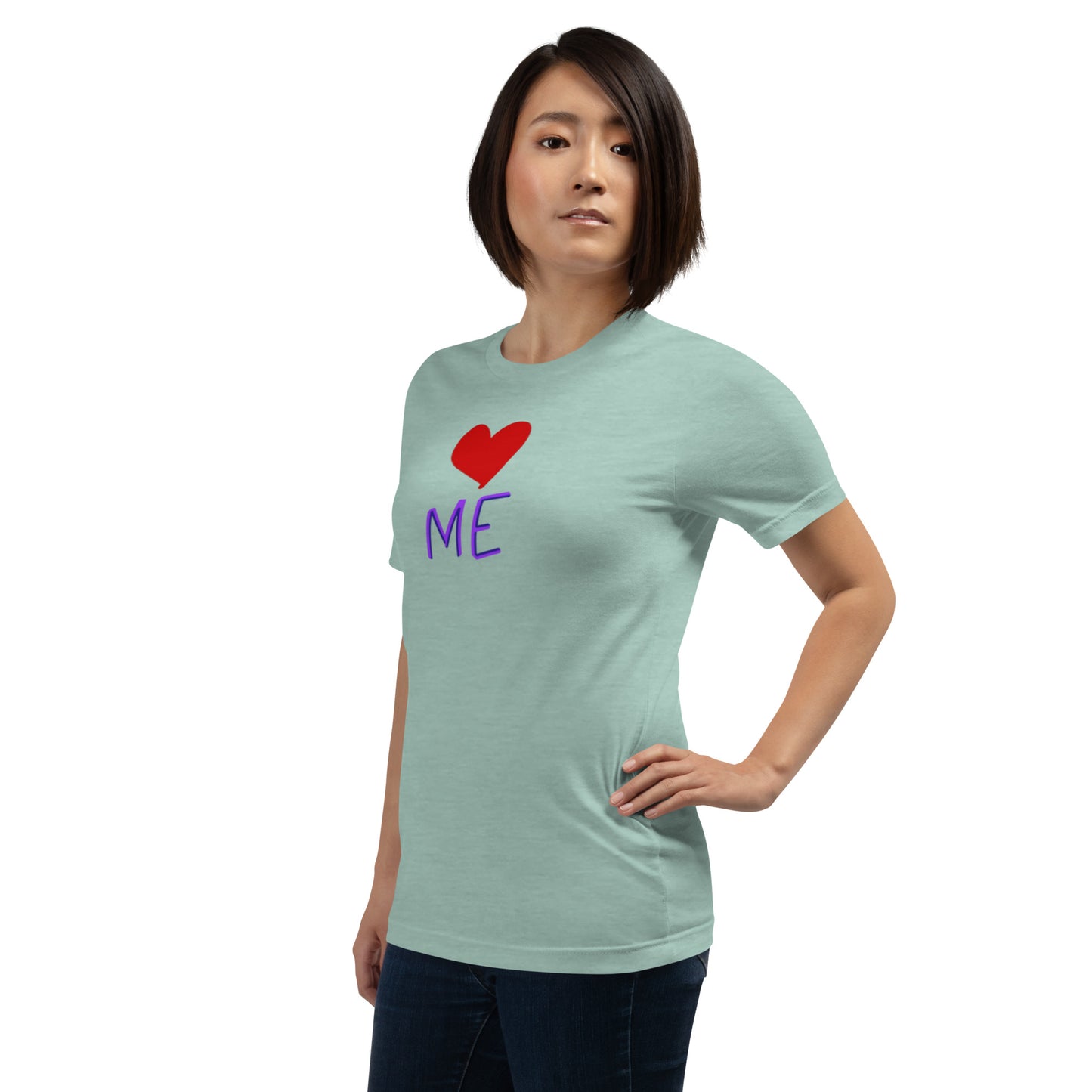 Eye Love Me- Grey Eyes Unisex t-shirt