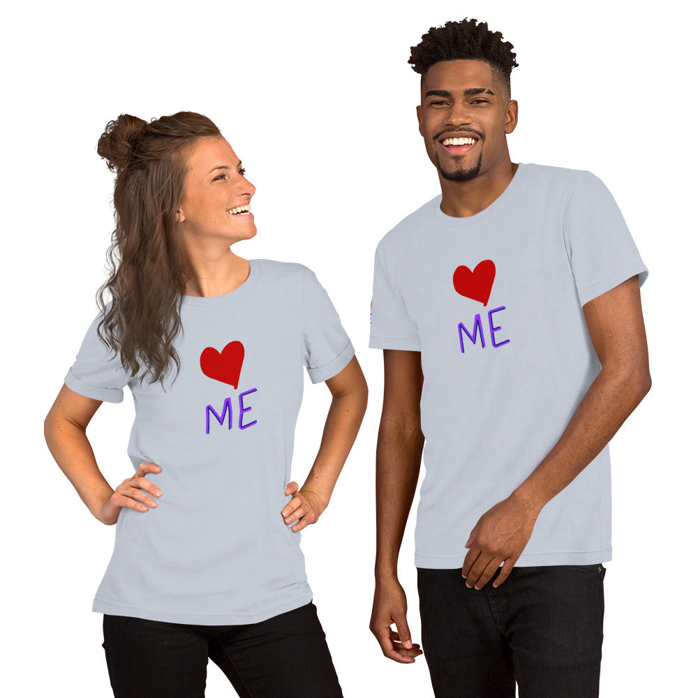 Eye Love Me- Blue Eyes Unisex t-shirt