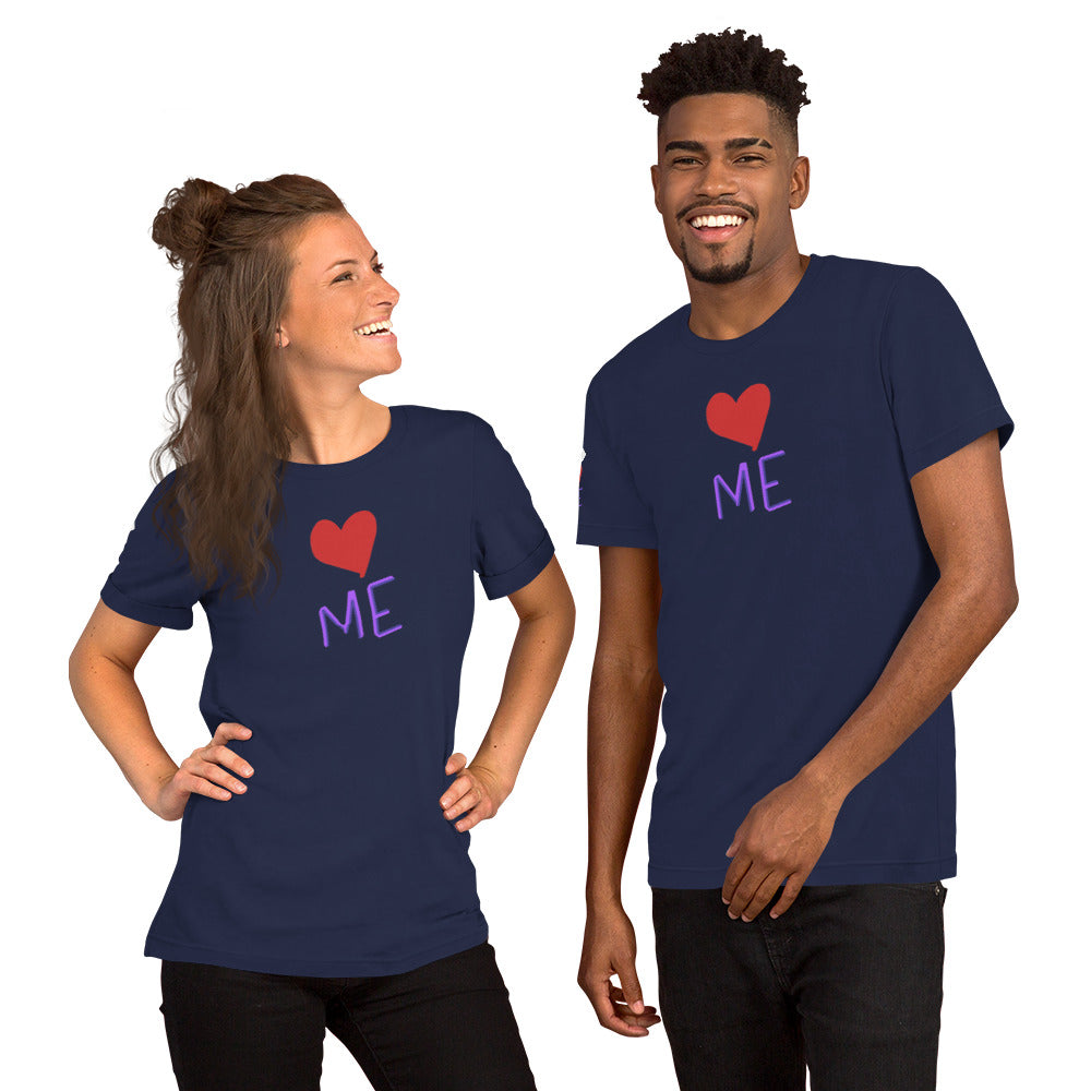 Eye Love Me- Grey Eyes Unisex t-shirt