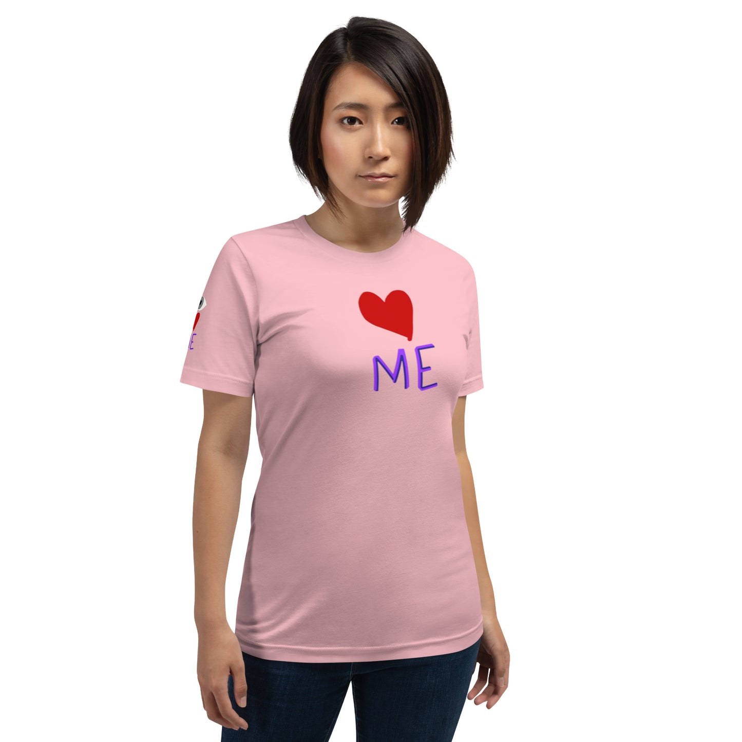 Eye Love Me- Grey Eyes Unisex t-shirt