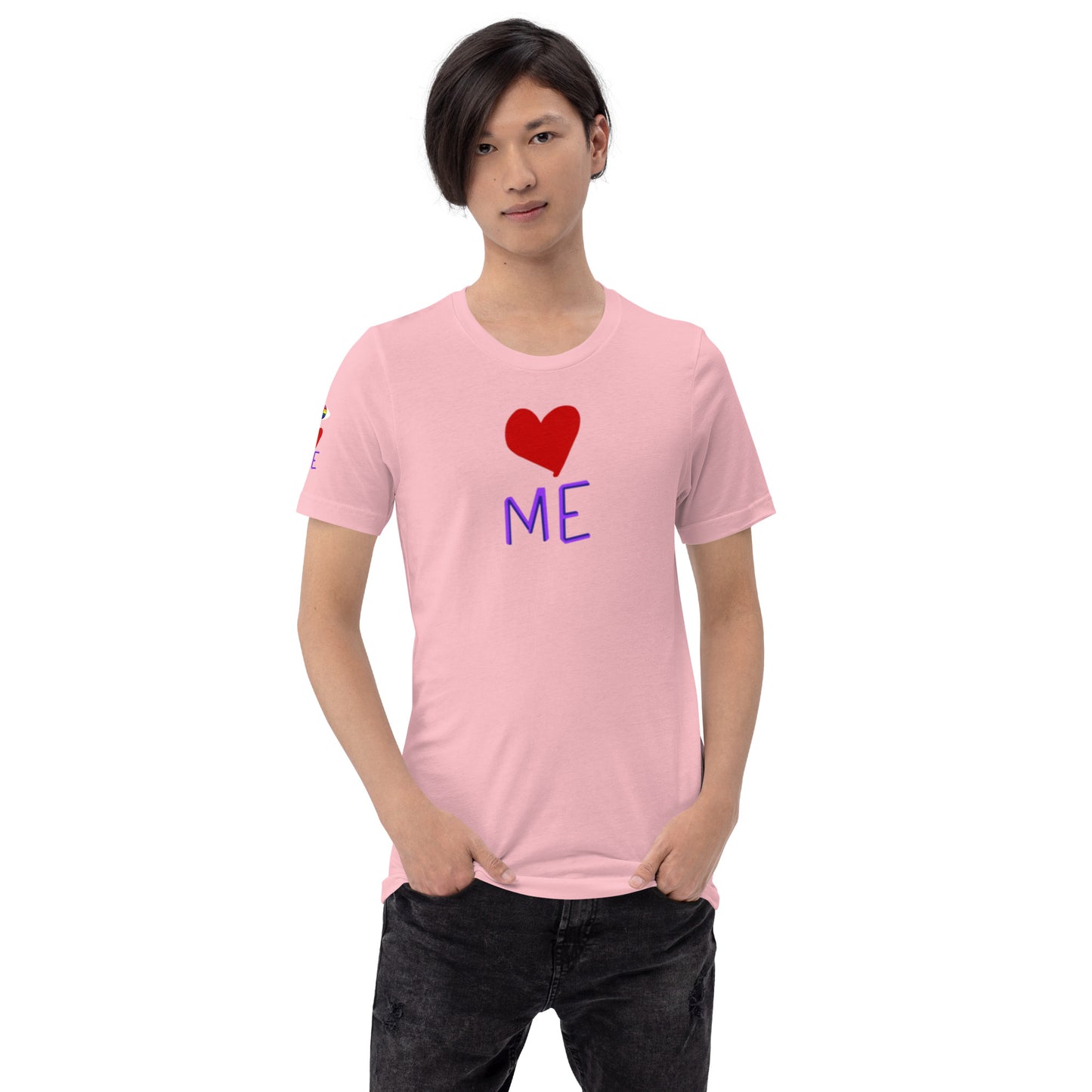 Eye Love Me- Rainbow Eyes Unisex t-shirt