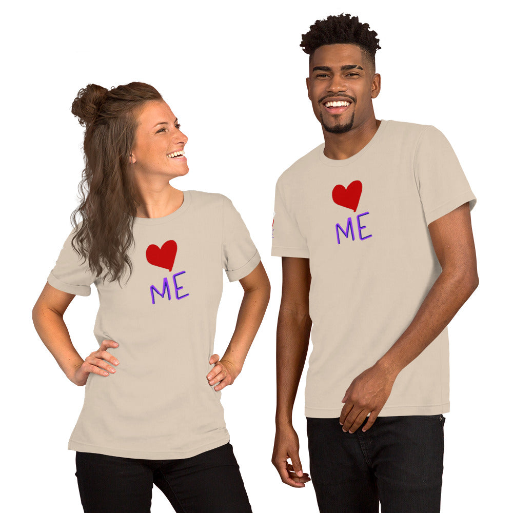 Eye Love Me- Grey Eyes Unisex t-shirt