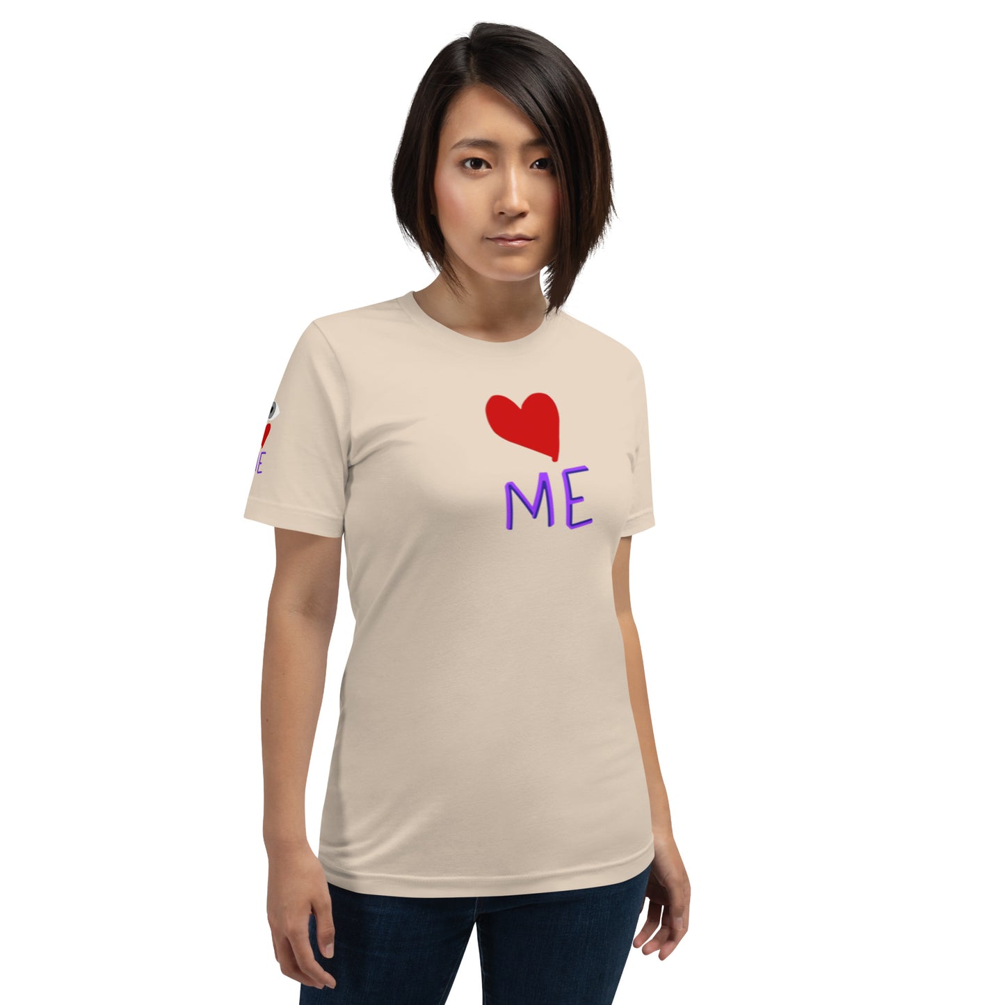 Eye Love Me- Grey Eyes Unisex t-shirt