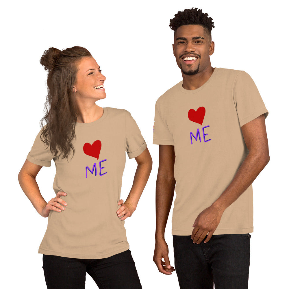 Eye Love Me- Brown Eyes Unisex t-shirt