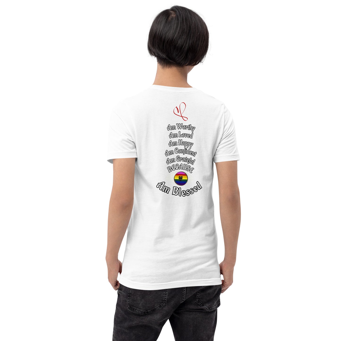 Eye Love Me- Rainbow Eyes Unisex t-shirt