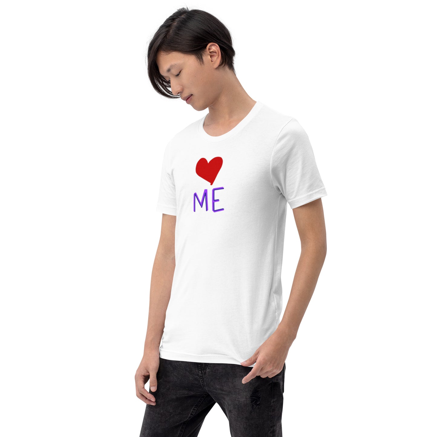 Eye Love Me- Rainbow Eyes Unisex t-shirt